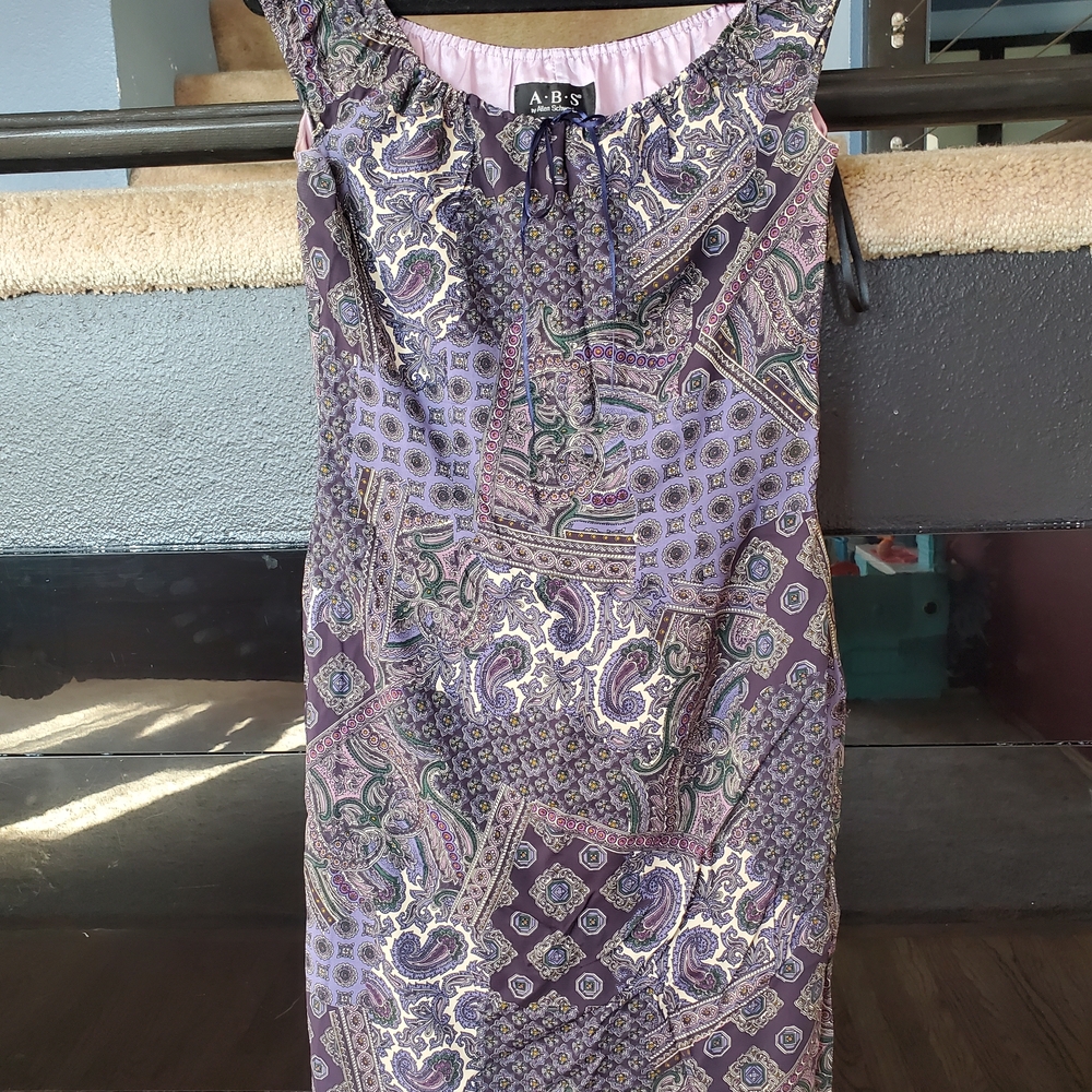 A.B.S. by Allen Schwartz Purple Dress